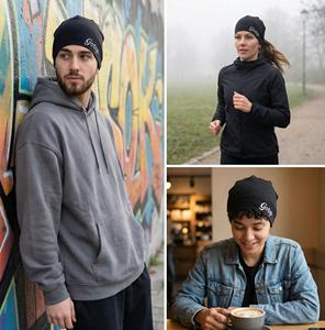 Berretto Leggero ad Asciugatura Rapida con Fodera in Raso, Logo e Motivi Personalizzati, Cappello da Corsa per Donne e Uomini - Product Image 6