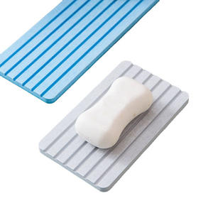 Plateau carré rond personnalisé absorbant l'eau en diatomite, porte-savon en terre de diatomée - Product Image 6