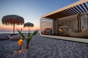 La casa contenedora de cabina de manzana prefabricada personalizable inteligente de lujo pequeña y bonita se puede diseñar de acuerdo con las preferencias personales - Product Image 3