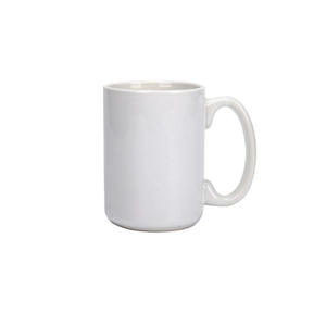 Taza de Cerámica Sublimable de 15 Oz, Taza Blanca para Transferencia de Calor, Forma Recta, Artículos Promocionales para Bebidas - Product Image 2