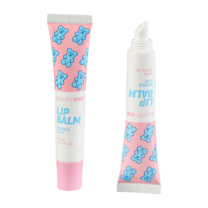 Tubos de bálsamo labial de 19 mm de diámetro, 5-20 ml, de plástico PE, tubos PCR con tapa abatible plana, logotipo personalizado, tubo cosmético vacío para brillo labial/bálsamo labial - Product Image 3