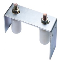 Porte coulissante réglable/Support de porte, Guide de porte coulissante, rouleau en Nylon