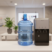 Ember Air Standar PC yang Dapat Digunakan Kembali, Dapat Dicetak dan Diberi Label, Tersedia dalam Ukuran 15L, 17L, 17.5L, 18L, 18.9L