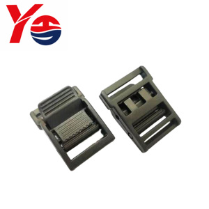 Hot Selling 1 Inch 350Kg Break Strength Black Coating Cam Lock <strong>Buckle</strong> for Tie Down <strong>Strap</strong> - Product Image 1