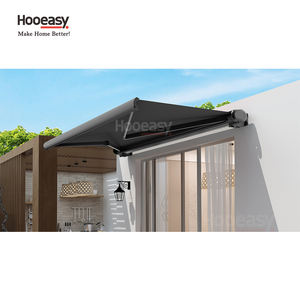 กันสาดระเบียงไฟฟ้าแบบมอเตอร์  อะลูมิเนียมแบบม้วนเก็บได้  หลังคาป้องกันฝน  แบบพับเก็บได้สำหรับระเบียงกลางแจ้ง - Product Image 2