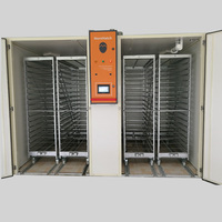 Yunfeng YFDF-192CS incubateur électrique de grande capacité entièrement automatique de haute qualité 19200 pièces oeufs Setter et éclosoir avec nouveau moteur