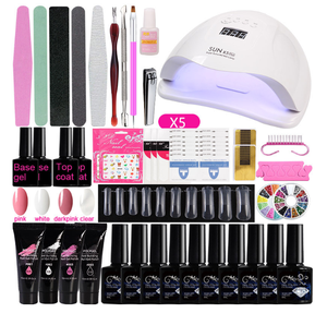 Vernis à ongles <span class=keywords><strong>Gel</strong></span> <span class=keywords><strong>UV</strong></span>, pratique et Portable, <span class=keywords><strong>complet</strong></span> <span class=keywords><strong>avec</strong></span> lampe <span class=keywords><strong>UV</strong></span>, séchage, <span class=keywords><strong>Kit</strong></span> d'outils de <span class=keywords><strong>Nail</strong></span> <span class=keywords><strong>art</strong></span>, vente en gros, pièces - Product Image 3