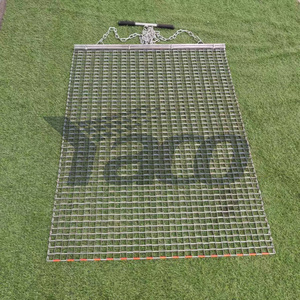 6ftx3ft 1,8x1,8 m Estera de arrastre de nivelación de superficie de campo de malla de acero y zinc duradera de alta resistencia - Product Image 3