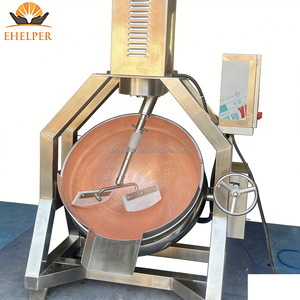 Olla Mezcladora Inclinable de Cobre Puro |   Máquina para Hacer Dulces con Mezclador Planetario y Velocidad Variable (0-29 RPM) para Jarabe de Azúcar Antiadherente - Product Image 2