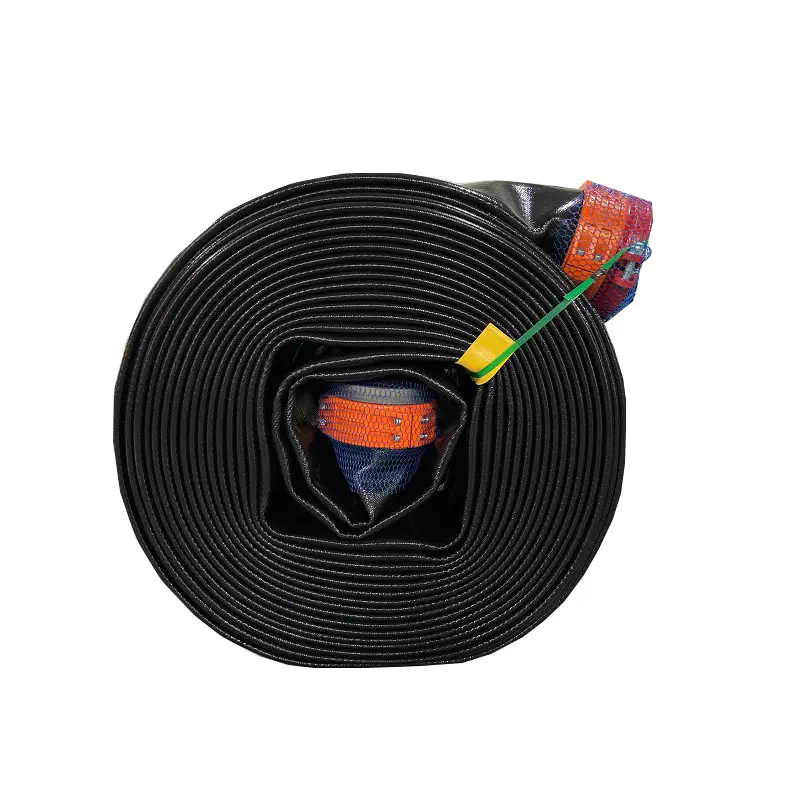 SUNMOON pesados alta pressão 200 psi 12 ou 10 polegadas tpu lay tubo de irrigação mangueira plana