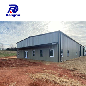 Magazzino prefabbricato isolato della struttura d'acciaio prefabbricata veloce installata dell'officina - Product Image 3