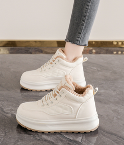 Zapatillas Deportivas de Plataforma para Mujer, Invierno 2025 |   Zapatos Casuales Ligeros Impermeables con Forro Polar, Suela Súper Suave y Cálida - Product Image 4