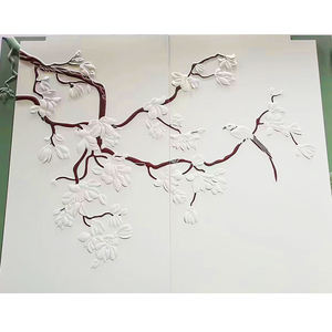 フォーシーズンズホテル東京大手町日本3D花革壁画パネルモダンクラシック防音壁レストランホテル - Product Image 4