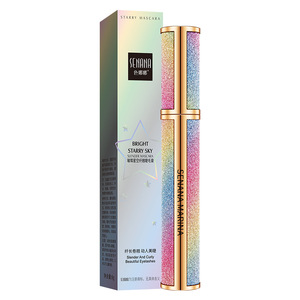 Máscara de Pestañas SENANA, Extensión Cosmética, Rizadora, Resistente al Agua, Volumen <span class=keywords><strong>Express</strong></span>, Diamantes Brillantes, Maquillaje 3D - Product Image 1