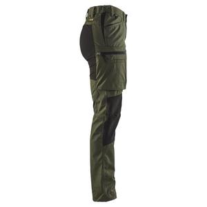 BLAKLADER - 715918454298C42 Pantalones de servicio para mujer Stretch Forest Night/Black-PANTALONES DE TRABAJO EAN 7330509918951 - Product Image 4