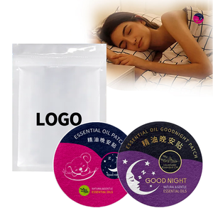 Parche de aceite esencial de planta natural personalizable OEM, suministro sanitario para promover el sueño, pégalo en el cuerpo o la almohada - Product Image 1