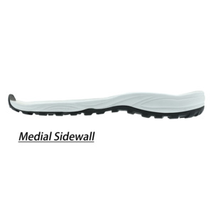 <span class=keywords><strong>Suola</strong></span> per <span class=keywords><strong>Scarpe</strong></span> OEM in EVA e TPR Bicolore, Battistrada a Dente di Sega Zigzag, Bordo in TPR con Accento Giallo per <span class=keywords><strong>Scarpe</strong></span> da Trail Running - Product Image 3