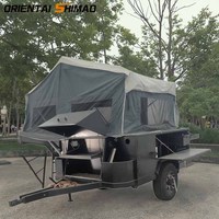 Australian Standard Luxury RV Camper Travel Trailer Caravan Off-Road Caravan pour le camping en plein air