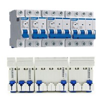 Disjoncteur PLC, protection contre les surcharges et les courts-circuits, adapté au commutateur NXB-63 1 2 3 4 pôles 6-63A, professionnel