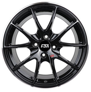 ล้อแม็กซ์ REW009 สไตล์ <span class=keywords><strong>TE37</strong></span> ขอบ 16 นิ้ว <span class=keywords><strong>สี</strong></span><span class=keywords><strong>ดำ</strong></span> หลายก้าน สำหรับรถยนต์นั่งส่วนบุคคล <span class=keywords><strong>SUV</strong></span>  ขนาด 35 มม. ผลิตในจีน - Product Image 2