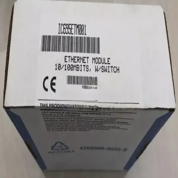 1 Ic695etm001 Ethernet Interface Module One Plc