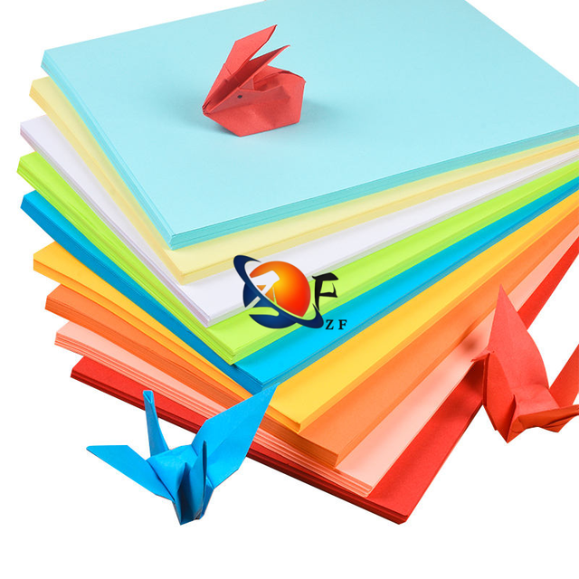 Wholesale School Office Stationery 100 Sheets Colored Copy Printing Paper Color Printing Paper Ten Colors Multi-gram Weight