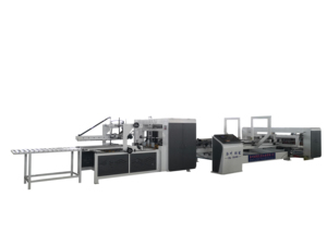 Machine automatique de pliage, collage et couture de cartons pour boîtes en carton ondulé - Product Image 2