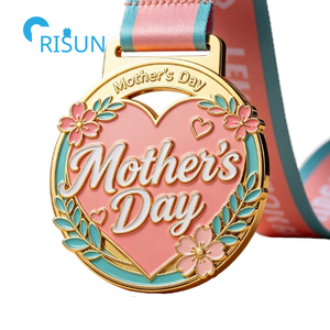Médaille personnalisée pour la fête des mères, la meilleure maman, la mère, mini marathon virtuel, médaille de course, médaille personnalisée pour la fête des mères - Product Image 6