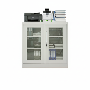 Lockable Adjustable Modern Metal <b>Storage</b> File Cabinet for Commercial Home Office <b>Workshop</b> Use - Product Image 1