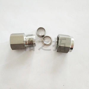 Stainless Steel Internal Thread Fitting Straight <b>Connector</b> For Air Source Pipe Copper Pipe 304 Material - Product Image 3