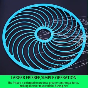 <span class=keywords><strong>Filet</strong></span> de pêche en nylon monofilament transparent <span class=keywords><strong>pour</strong></span> la pêche au lancer, la capture de poissons et de crevettes - Product Image 3