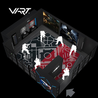 Machine de jeu d'arcade 9D Vr, pas cher, marche gratuite, arène de tir Vr multijoueur, arène de tir Vr multijoueur