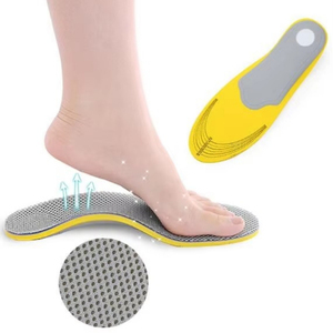 Semelles orthopédiques de haute qualité F0238 pour pieds plats, inserts de chaussures pour hommes et femmes, coussinets pour fasciite plantaire, soins des pieds - Product Image 1