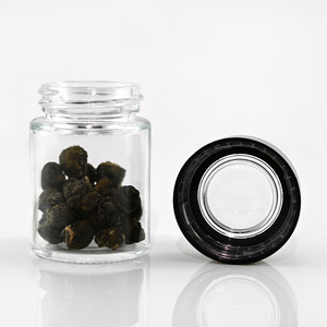 1/1.5/2/2.5oz rond hermétique anti-odeur loupe couvercle bocal en verre avec couvercle à l'épreuve des enfants pour les pots en verre de pommade cosmétique - Product Image 3