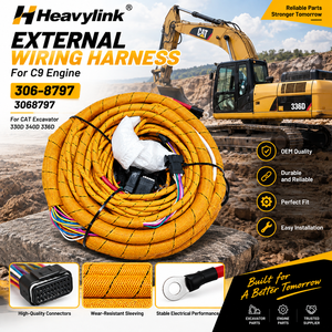 ชุดสายไฟภายนอก Heavylink รุ่น 306-8797 สำหรับเครื่องยนต์ CAT C9 รถขุด 330D 340D 336D - Product Image 1