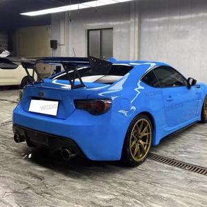 Alerón Trasero de Fibra de Carbono Estilo Volt para <span class=keywords><strong>GT86</strong></span> BMW M2 M3 M4 Benz Audi Universal, Alerón Trasero de Doble Capa para Maletero, Kit de Carrocería - Product Image 6