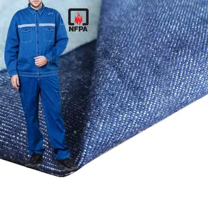 CFR15D 15 унций 100% хлопковая огнестойкая джинсовая ткань для одежды FR