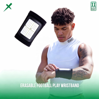 X BEAST Équipements de football – Bracelet de poignet élastique réglable pour la compétition de football américain / Support de poignet tactique