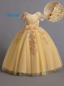 Abito da Principessa <span class=keywords><strong>per</strong></span> Ragazze 8-12 Anni, Stile Formale <span class=keywords><strong>per</strong></span> <span class=keywords><strong>Capodanno</strong></span>, Compleanno, Matrimonio, Celebrazioni, Natale, Vestito <span class=keywords><strong>per</strong></span> Feste <span class=keywords><strong>per</strong></span> Bambine - Product Image 3