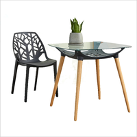Chaises en plastique empilables pour salle à manger, restaurant moderne, café, prix bas, mobilier de salle à manger