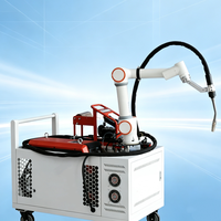 Robot de soudage collaboratif à 6 axes, système de soudage robotisé automatique MIG TIG Arc pour la fabrication de tôles en acier, en acier inoxydable et en métal