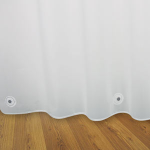 卸売PEVAシャワーカーテンライナーセット（バスルーム用）-半透明、防水、耐引裂性、大量注文、卸売対応 - Product Image 4