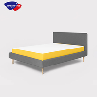 Matelas Certifié d'Usine en Gros, Design Moderne et Luxueux pour Hôtels, Matelas en Boîte, Tailles Simple, Double, King Size, en Mousse à Mémoire de Forme Gel