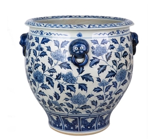 Grande taille en céramique bleu et <span class=keywords><strong>blanc</strong></span> bonsaï plante arbre artificiel en <span class=keywords><strong>pot</strong></span> palmier <span class=keywords><strong>pot</strong></span> bonsaï <span class=keywords><strong>pot</strong></span> ensemble - Product Image 2