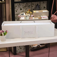 Boîtes rigides recyclables en carton durable pour cadeaux, avec lamination mate, gaufrage et estampage à chaud doré en gros
