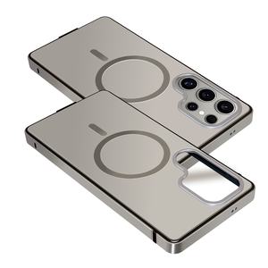 Coque de protection HD pour Samsung S26 Ultra, cadre métallique couleur originale, anti-chute, avec fixation magnétique par transfert thermique - Product Image 1