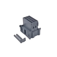 Boîtier de connecteur mâle 1-967629-1, pas de 5 mm, pour câble automobile, prise de signal d'alimentation, gris