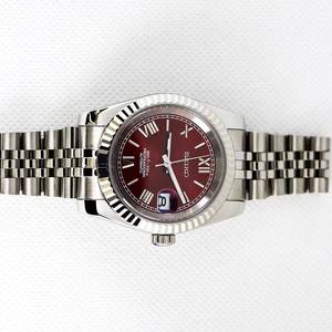 Reloj Automático Redondo Único de Acero Inoxidable Resistente al Agua de 18 mm de Ancho, Venta Directa de Proveedor Profesional - Product Image 1