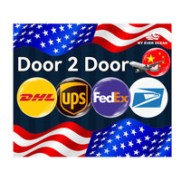 Ever Ocean Rates Entrega rápida Ddp Last Mile Puerta a puerta Air Express Courier Agente de envío a Estados Unidos EE. UU. Canadá