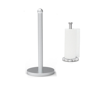 <span class=keywords><strong>Portarrollos</strong></span> <span class=keywords><strong>de</strong></span> cocina <span class=keywords><strong>de</strong></span> acero blanco <span class=keywords><strong>de</strong></span> nuevo diseño, estante <span class=keywords><strong>de</strong></span> papel <span class=keywords><strong>de</strong></span> <span class=keywords><strong>pie</strong></span> para uso duradero en el baño, <span class=keywords><strong>portarrollos</strong></span> <span class=keywords><strong>de</strong></span> papel higiénico - Product Image 1
